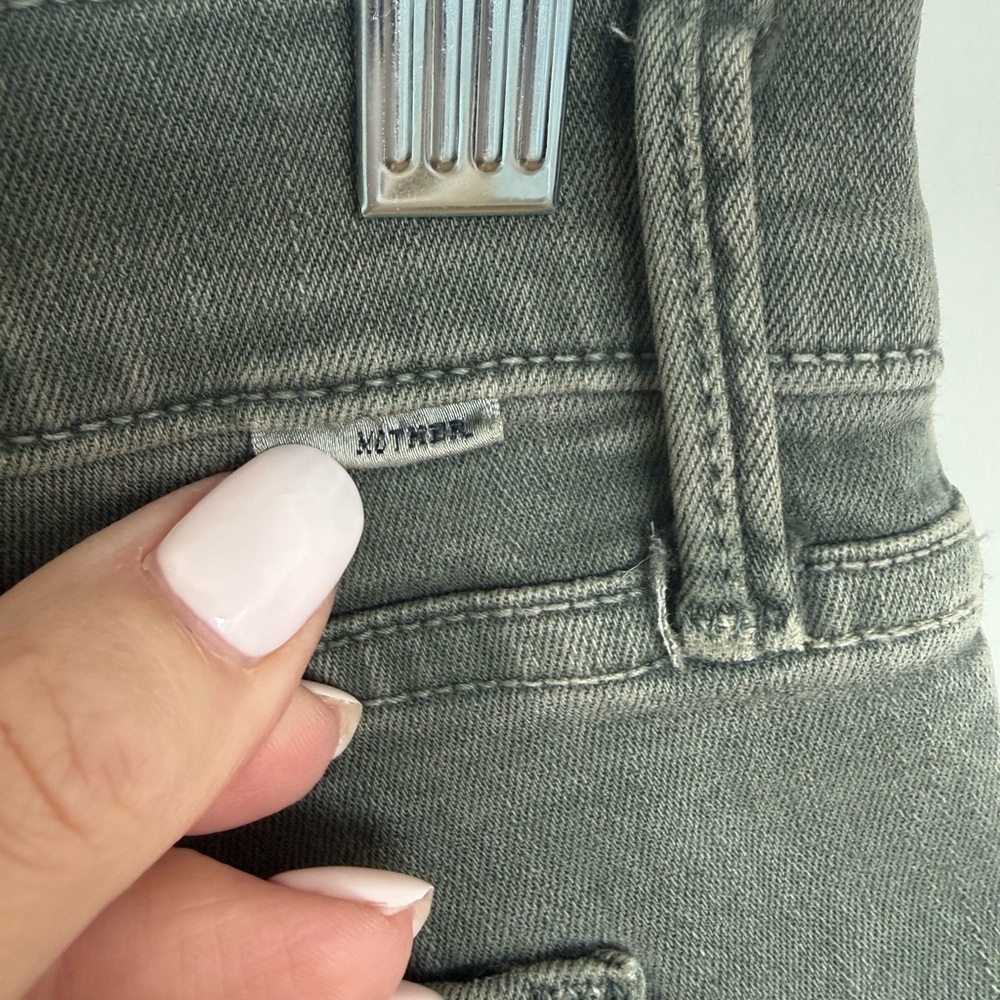 Mother The Charmer Distressed Jeans in Forest size 28 - Picture 5 of 8